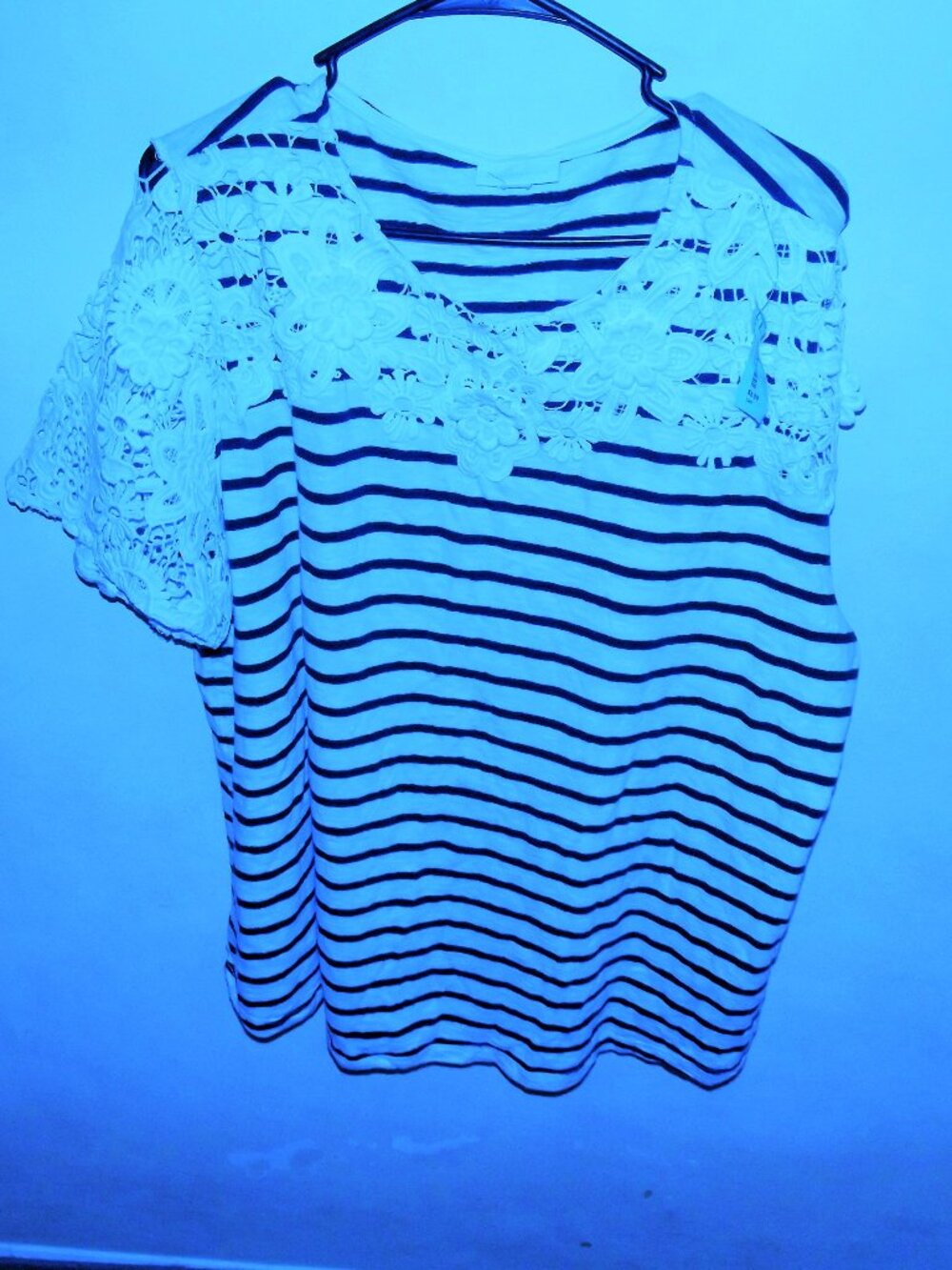 Charter Club Womans Nautical Blouse #1308